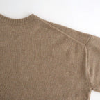 7G CREW NECK SWEATER #Beige [no.7832]