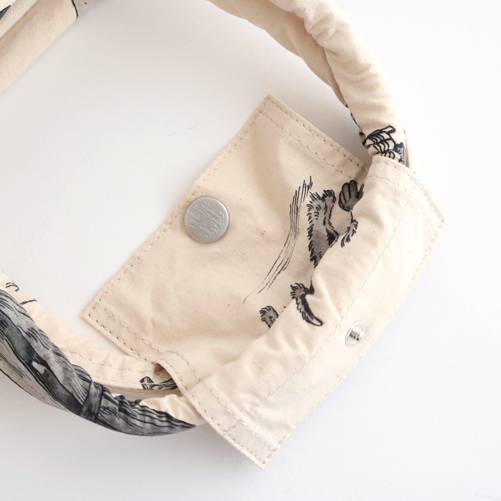 G.G.T MARCHE BAG (TALL) #Natural×Black [no.7643]
