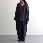 Renelle blouse #blue [32-0018A]