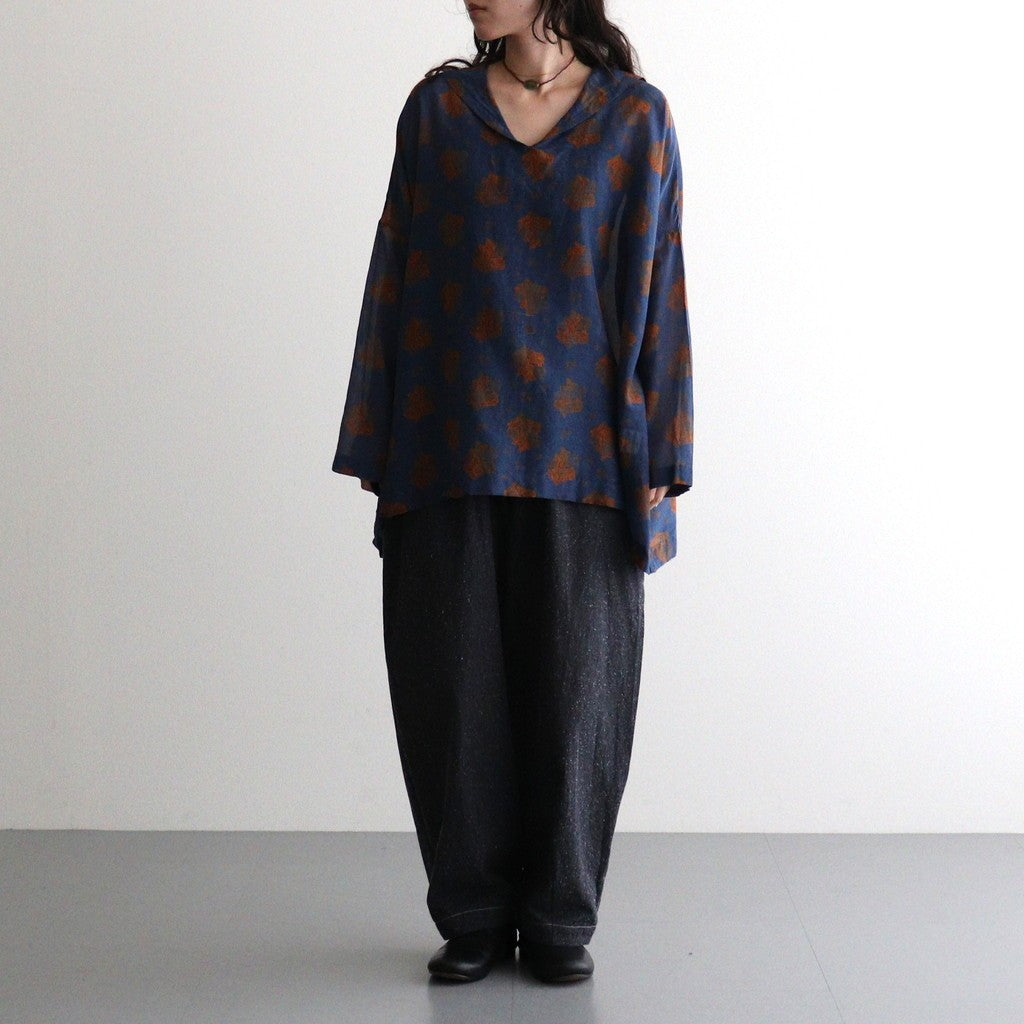 Renelle blouse #blue [32-0018A]