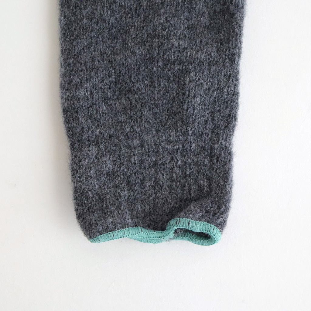 ARM WARMER #MID-GREY/UGUISU [TMB-GNT27]