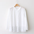 み空：Hem lace blouse #off white [13251-03207]