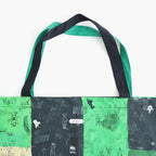 MOSAIC GRAFFITI TOTE BAG #Green [no.7965]