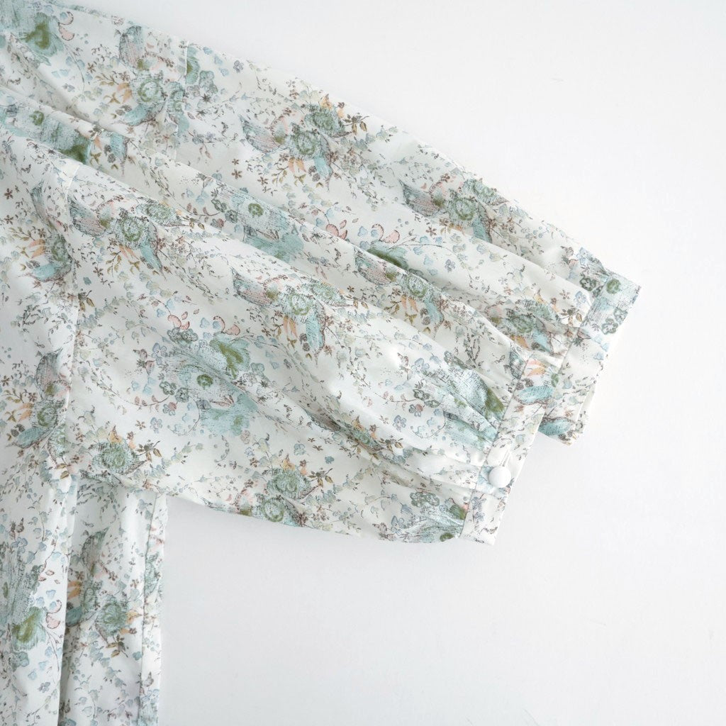 LIBERTYFABRICS Flared blouse #Keighley [26F-SH013-LP]