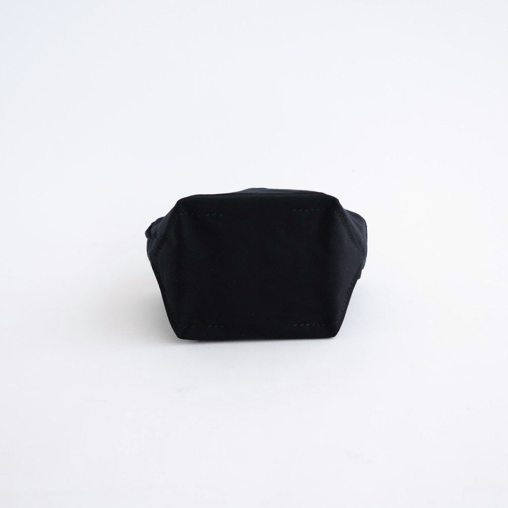 CUBE TOTE SMALL #BLACK/BLACK(BLK-STITCH) [TMB-2683N]