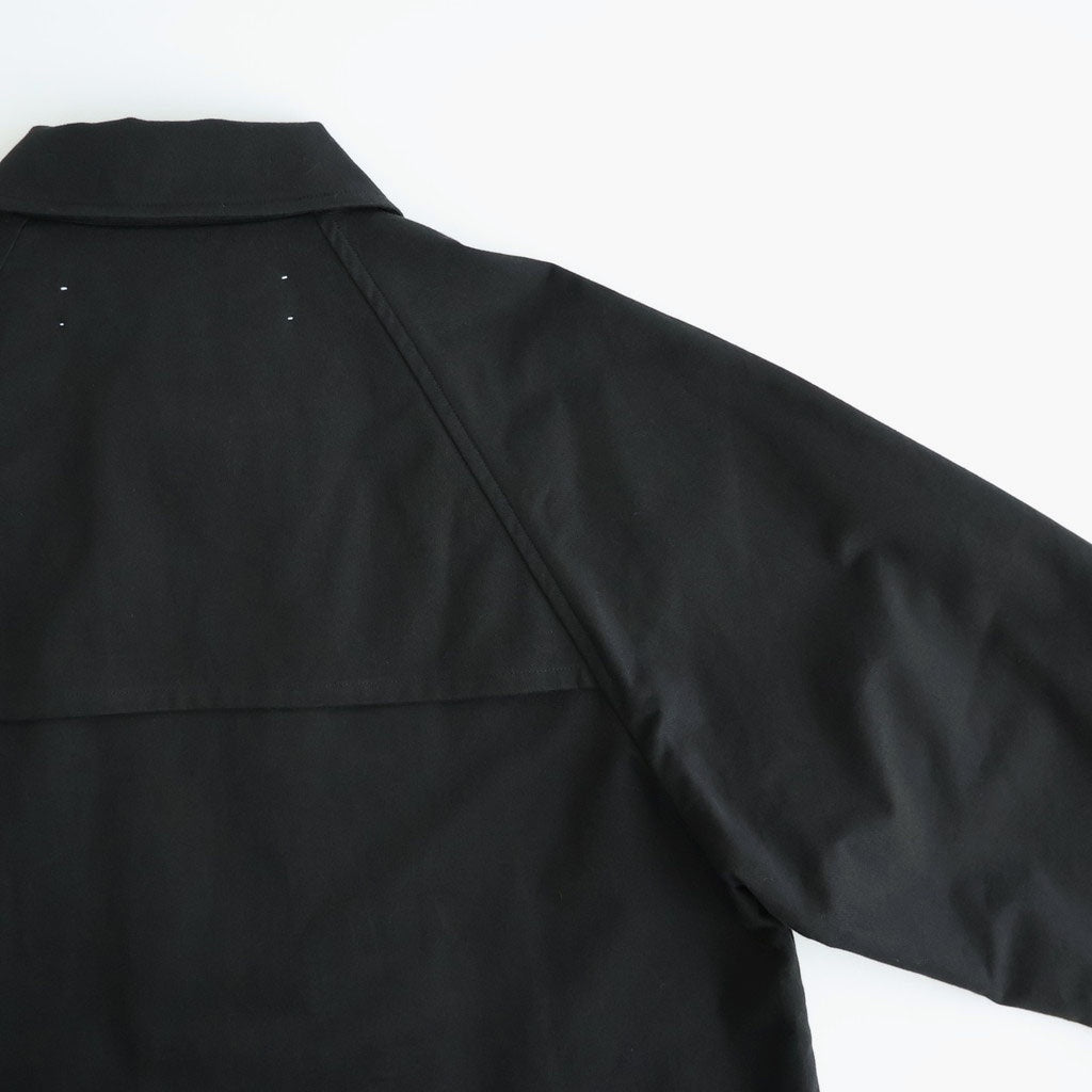 影の涙 Balmacaan coat #Black [26F-CO071-AC]