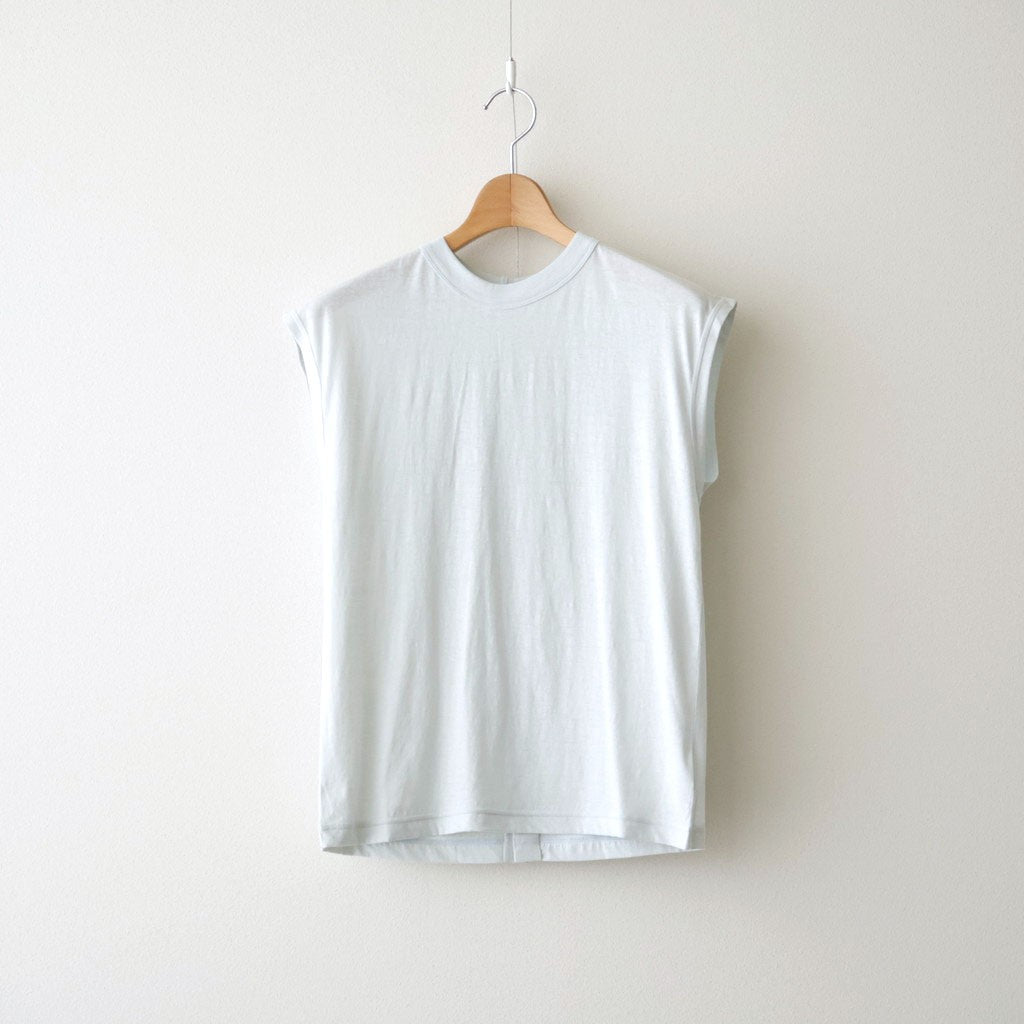 DROP CANDY BUTTON NO SLEEVE T #Light Blue [no.8194]