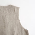 Binet Linen Vest #OAT [A232261TJ846]
