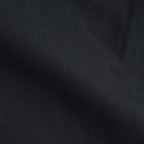 COTTON/LINEN DYED WEATHER 2TUCK TAPERED EASY PANTS #9900 BLACK [GNMDS2501CLW]