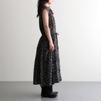 LIBERTY FABRICS ETERNAL COLLECTION Sleeveless A-line dress #Reflections [TLF-226-OP001-lpl]