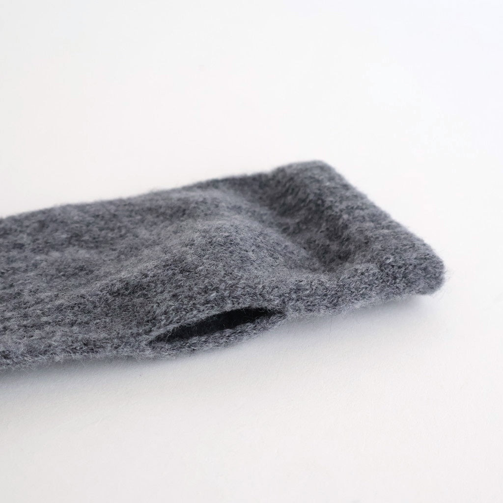 ARM WARMER #MID-GREY/UGUISU [TMB-GNT27]