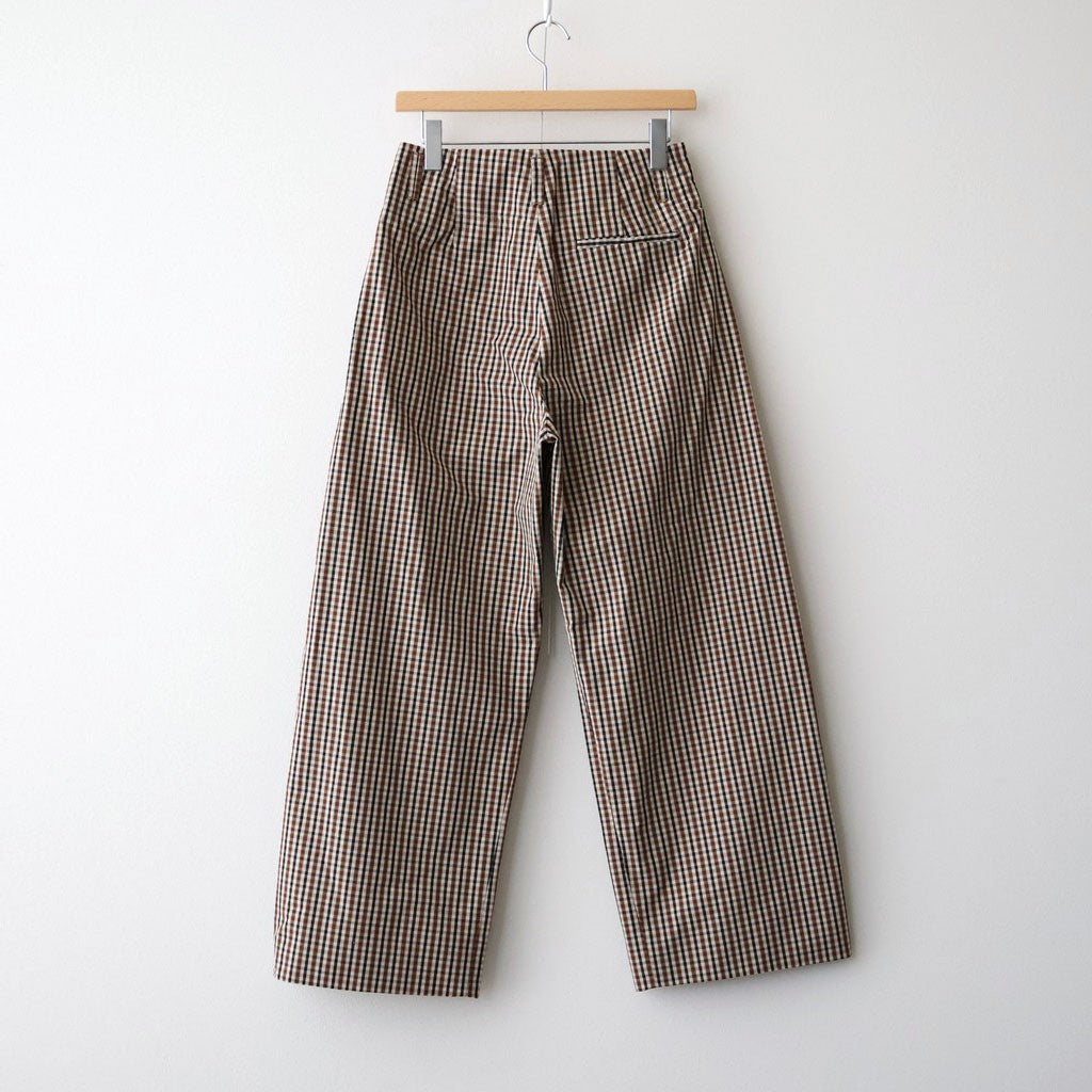GUN CLUB CHECK CURVED PANTS #Gun Club [no.8371]