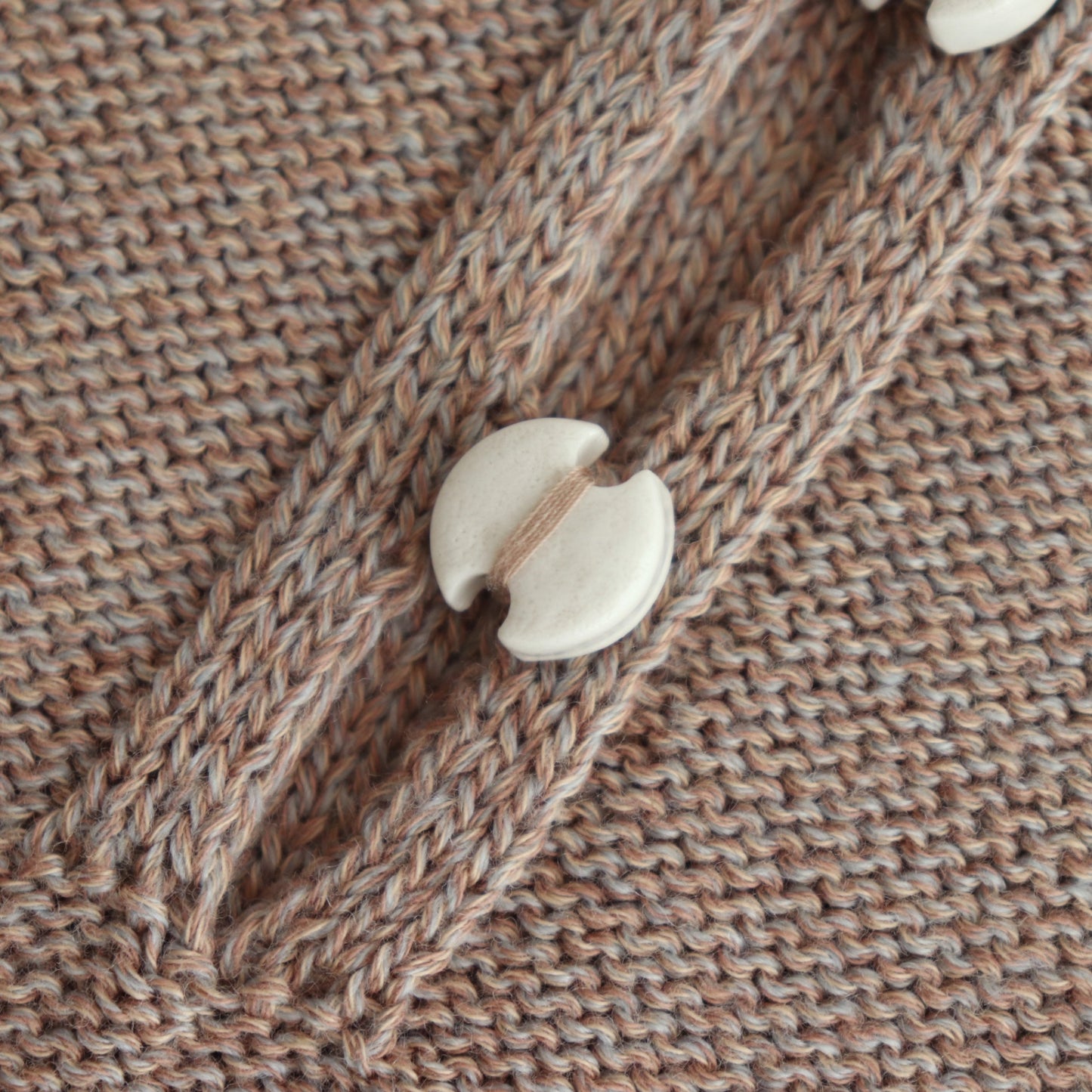 Cotton-Wool Jumper #Beige Mix [oni057]