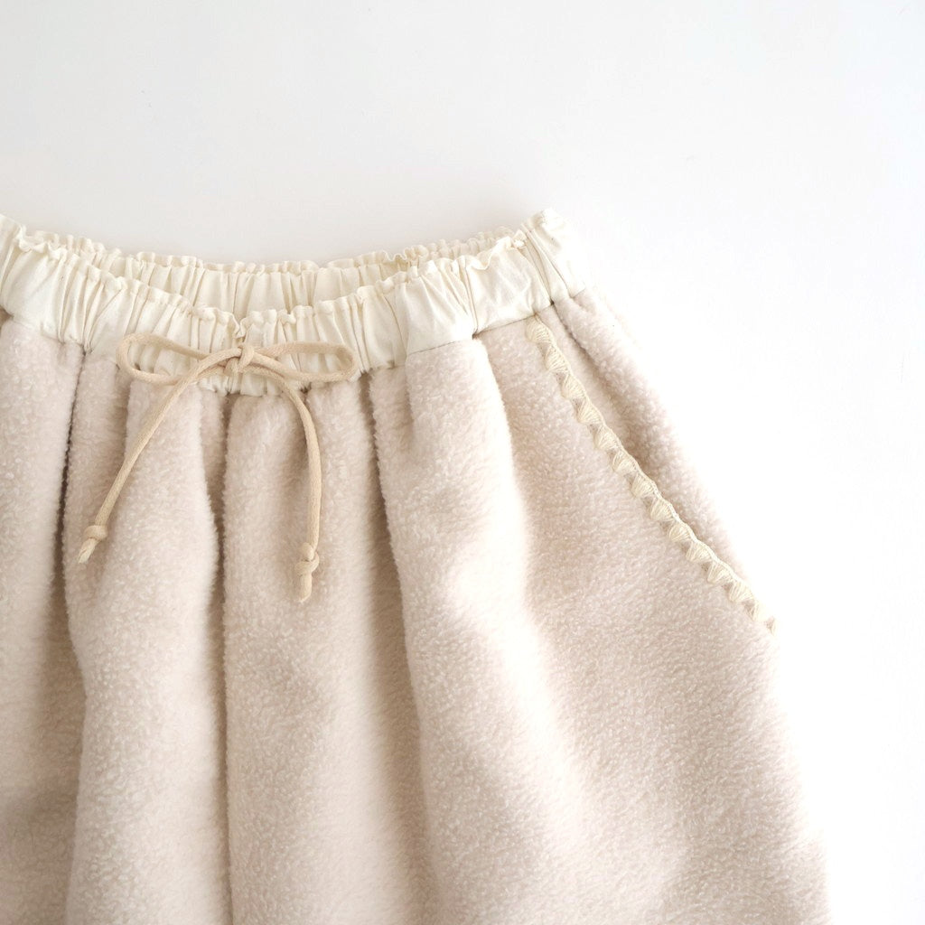 幻の花 Embroidery pants #milk [TLF-126-pa005-nc]