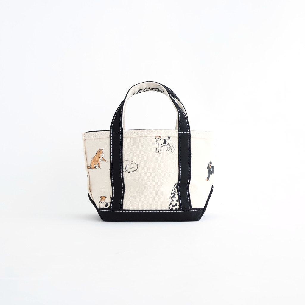 TOTE BAG MINI #DOG-1/BLACK [TMB-2225N]
