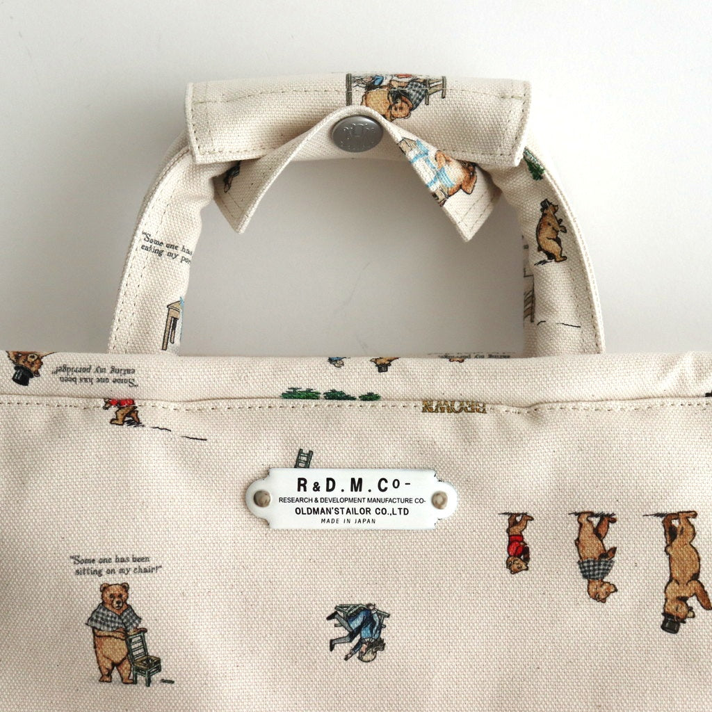 BROWN BEARS MARCHE BAG (S) #Natural [no.7232]