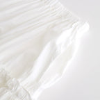 波紋の仕事：Gathered lace skirt #off white [11261-04512]