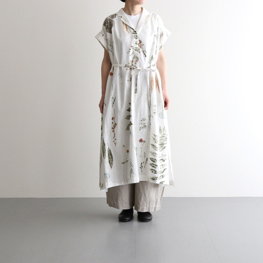 assimilate plants dress #Off white [251301]