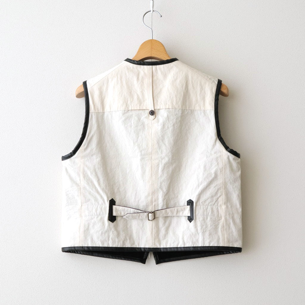 Reversible uniform vest #Black [252701]