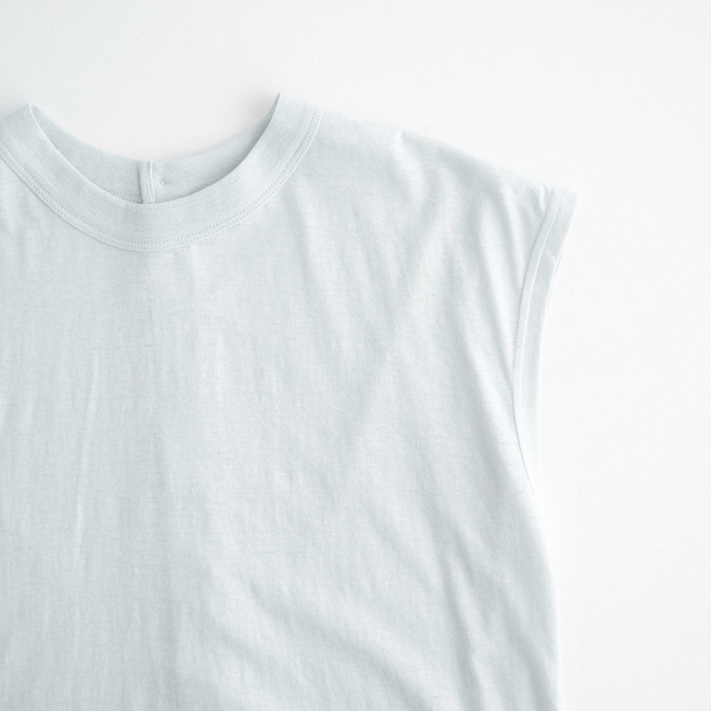 DROP CANDY BUTTON NO SLEEVE T #Light Blue [no.8194]