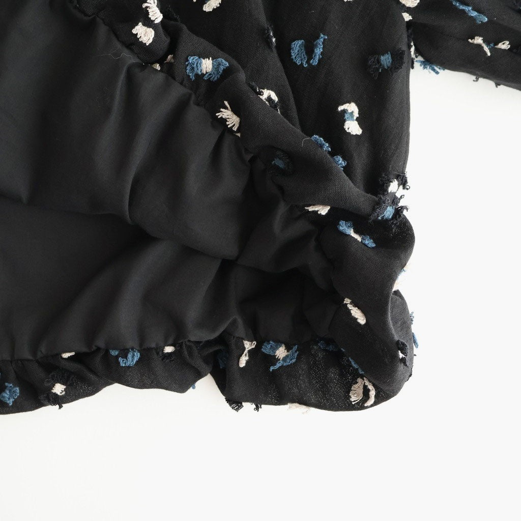 balloon sleeve pullover #itomaki BK [KJ507SS44]