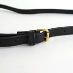 rectangle shoulder bag #black