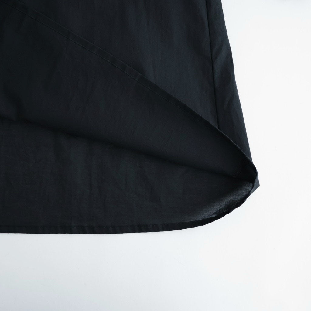 沈黙の音色 Yoke dress #Black [26F-OP001-CL]