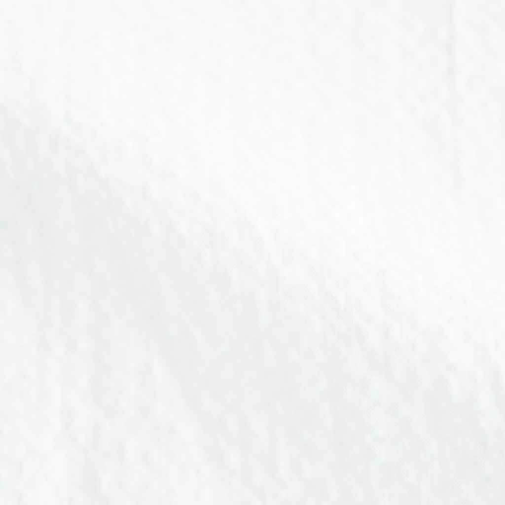 日日夜夜：Embroidery long tunic shirt #off white [13251-05307]