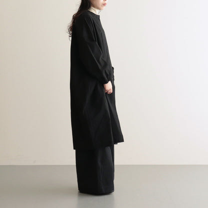 Daumier Cotton Coat #BK [A232212TC530]