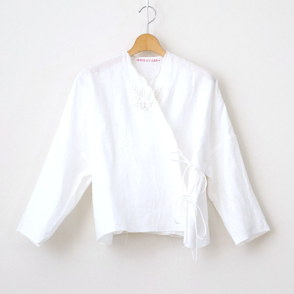 Bonvoyage Cachecoeur Blouse #white [31-0017S]