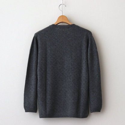 maison de montage / Chambre Pullover #charcoal gray [mdm01-03]