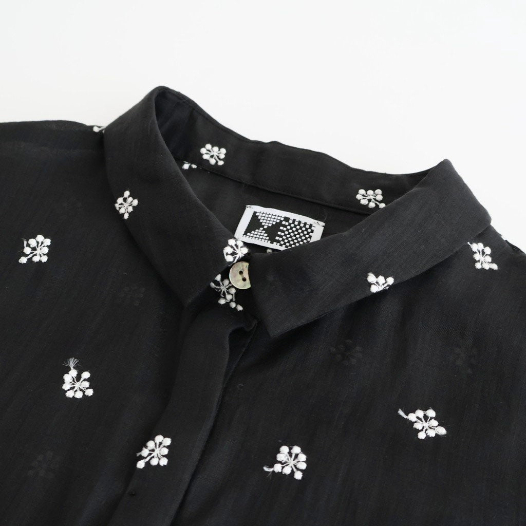 shirt blouse #ototsubu BK [KJ507SS46]