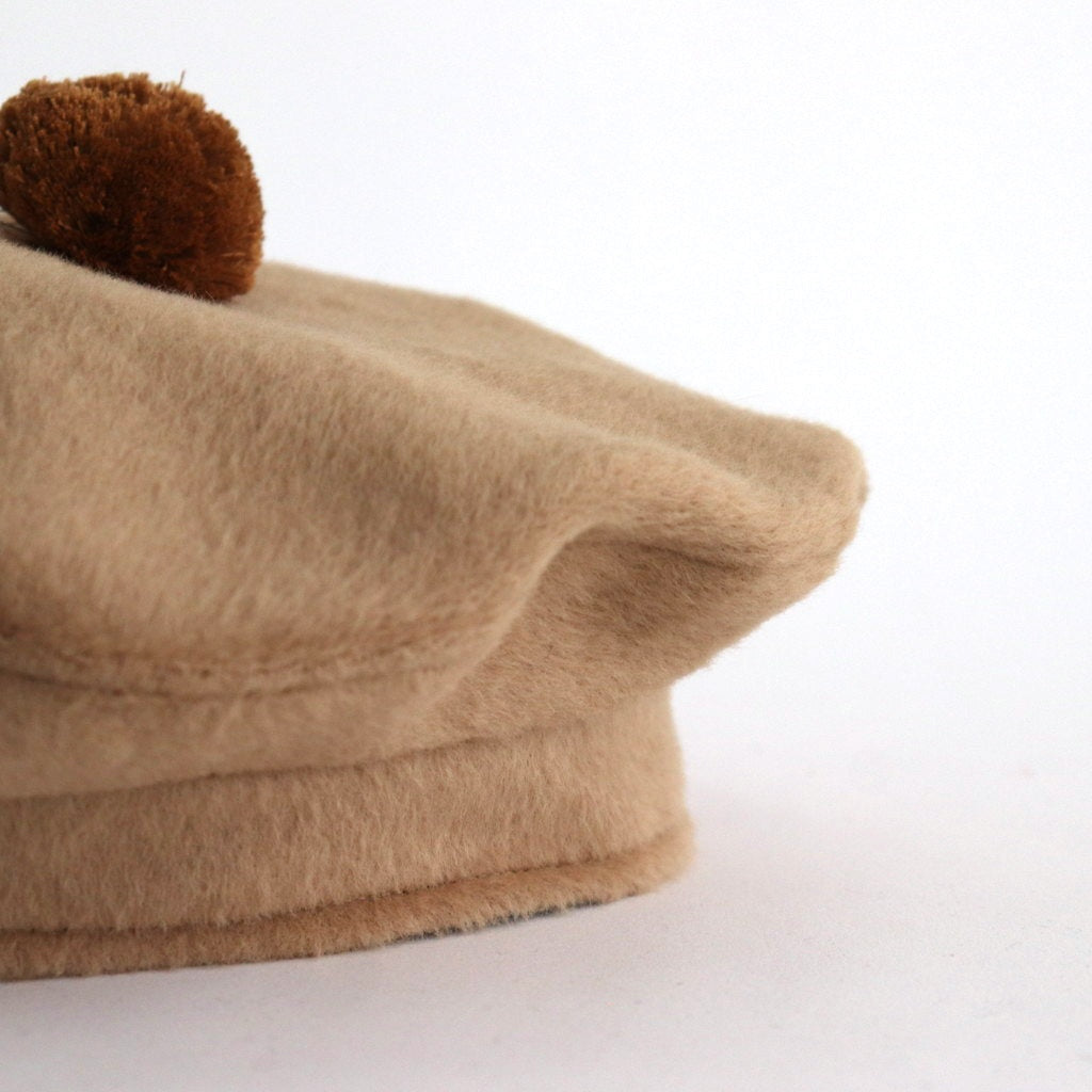 ANGOLA BERET #Beige [no.7125]