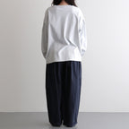 アメリカンコットン天竺 ボリュームスリーブPO #005 グレー [US260CT013]