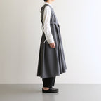 woolly like stitch dress #gray [1559-003]