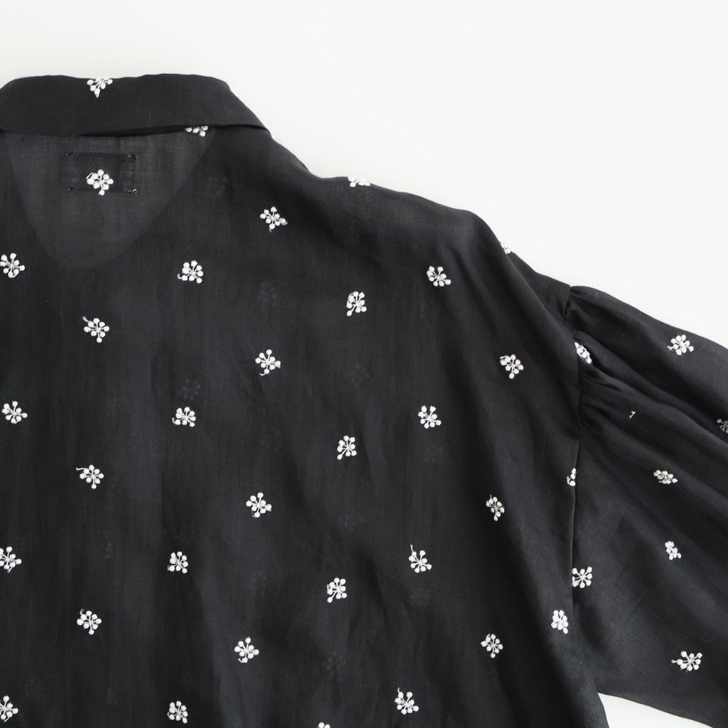 shirt blouse #ototsubu BK [KJ507SS46]