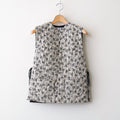 French Komon Vest #beige [31-0043S]