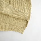 Loop-boucle pocket Cardigan #Yellow [Oni065]