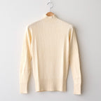 ポエータハイネックセーター #off white [25-850]