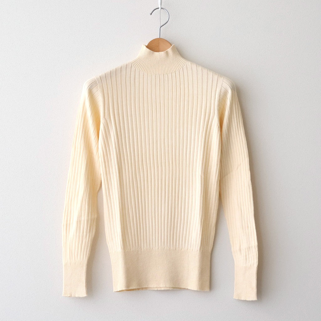 ポエータハイネックセーター #off white [25-850]