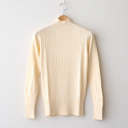 ポエータハイネックセーター #off white [25-850]