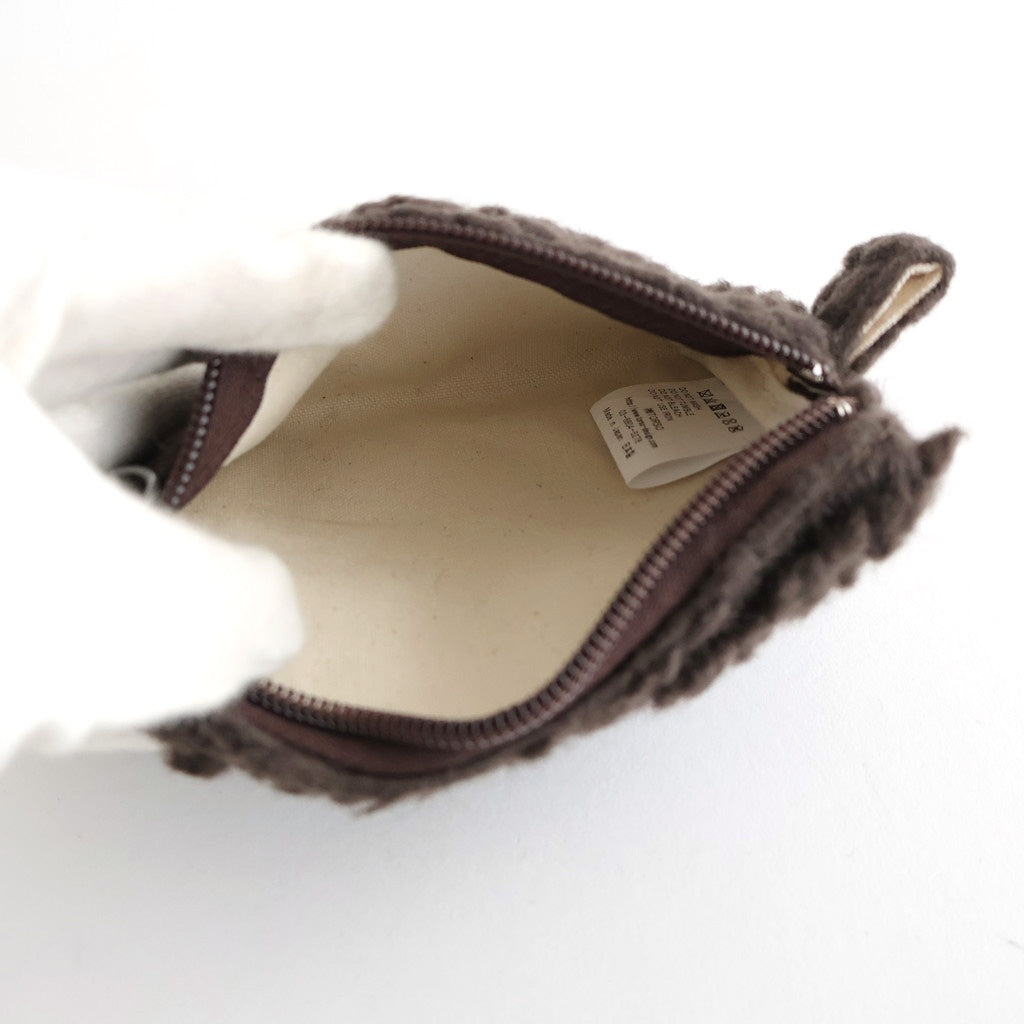 FLAT POUCH SMALL #BROWN [TMB-2433A]