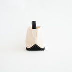 CUBE TOTE SMALL #NATURAL/BLACK [TMB-2683N]