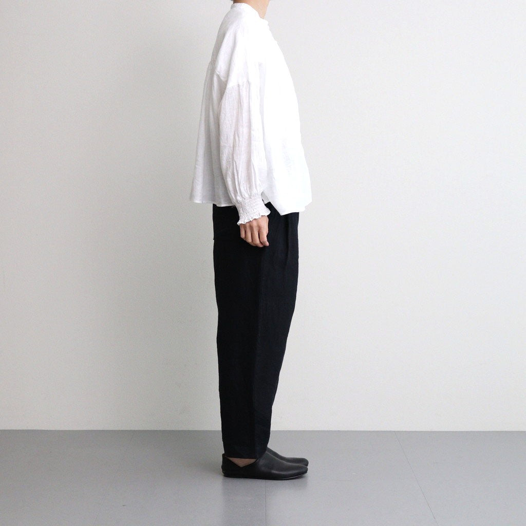 French linen shirring BL #off [UT241BL045]