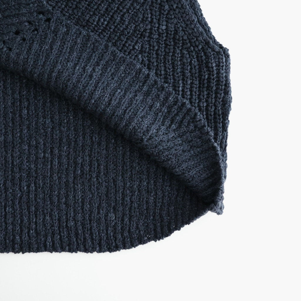 Slub bubble Vest #D.Navy [Oni063]