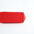 COLOR COMBINATION TOTE BAG #Red [no.8007]