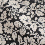 WILD BERRY DRAWSTRING BAG (S) #Flax [no.7768]