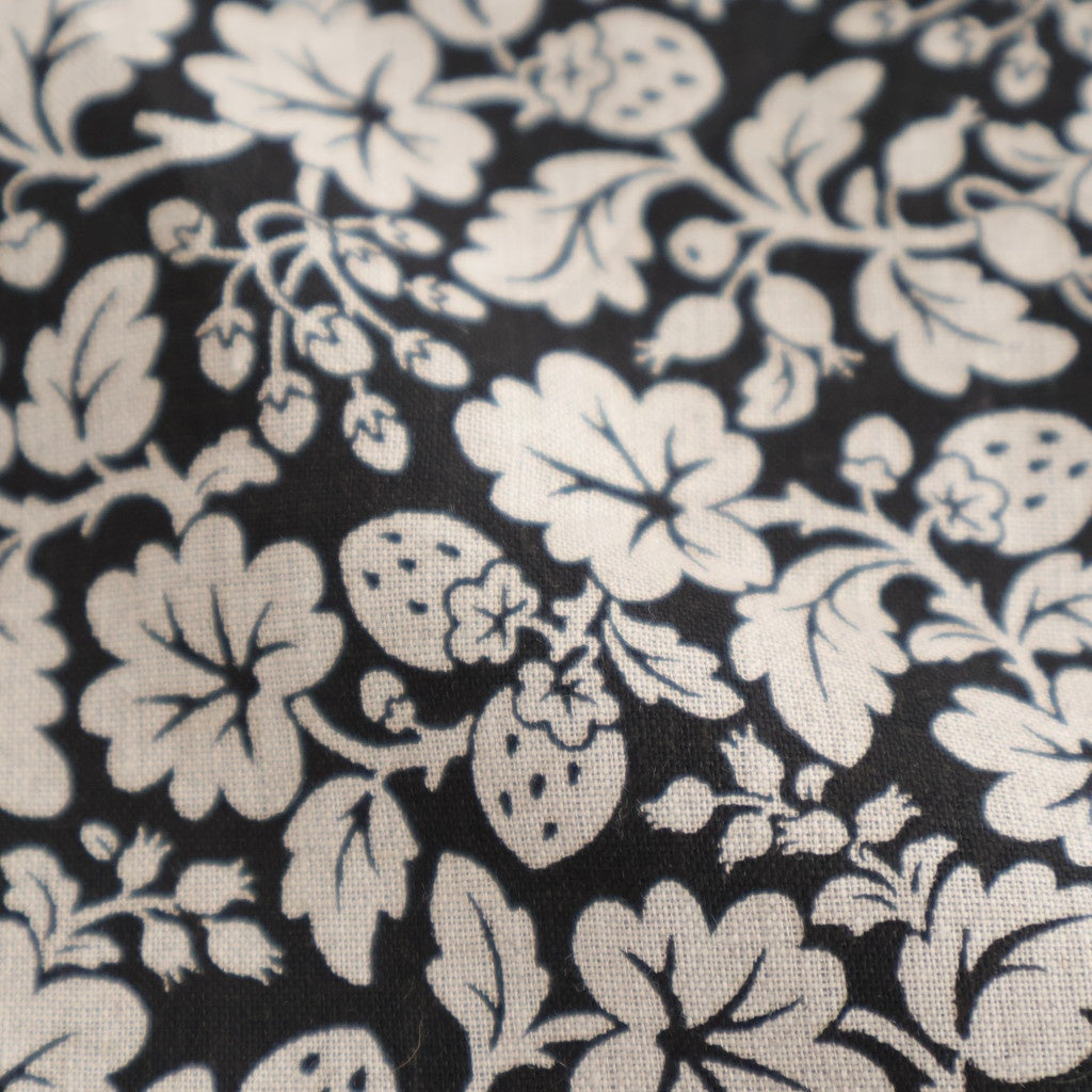 WILD BERRY DRAWSTRING BAG (S) #Flax [no.7768]