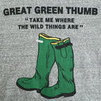 GREEN BOOT L/T SHIRT #Gray [no.7655]