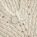 Slub bubble Vest #Ecru [Oni063]
